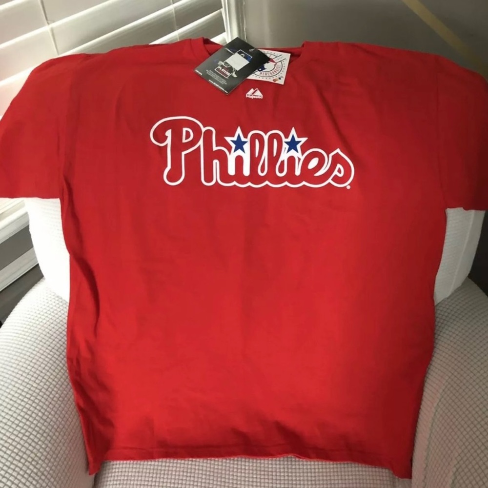 NWT MLB License Phillies # 26 Utley T-Shirt